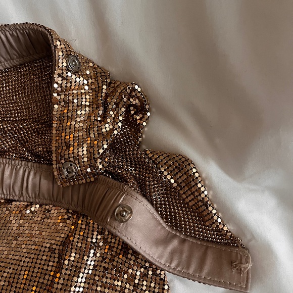 Chainmail Gold Skirt - Picture 5 of 7